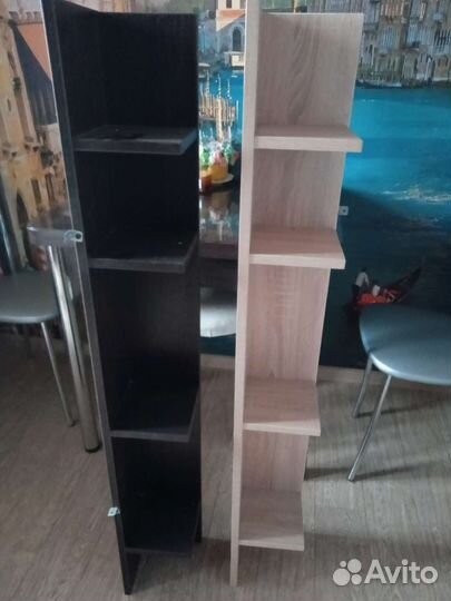 Полки стеллажи деревянные