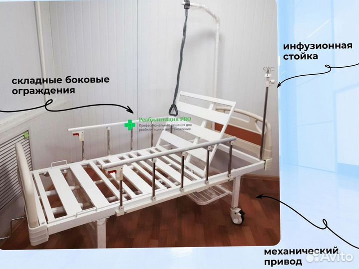 Кровать для лежачих больных