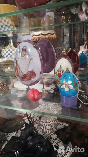 Яйца пасхальные старинные