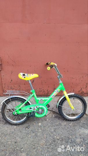 Детский велосипед «Мультяшка» 14 дюймов бу
