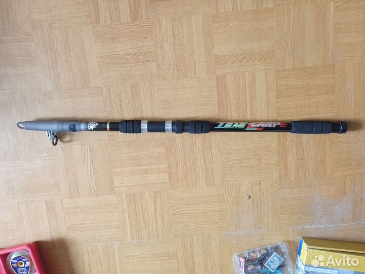 Спининг с катушкой и прочее рыбацкое добро