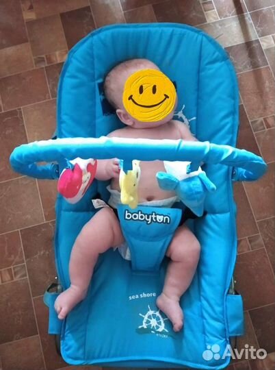 Шезлонг детский