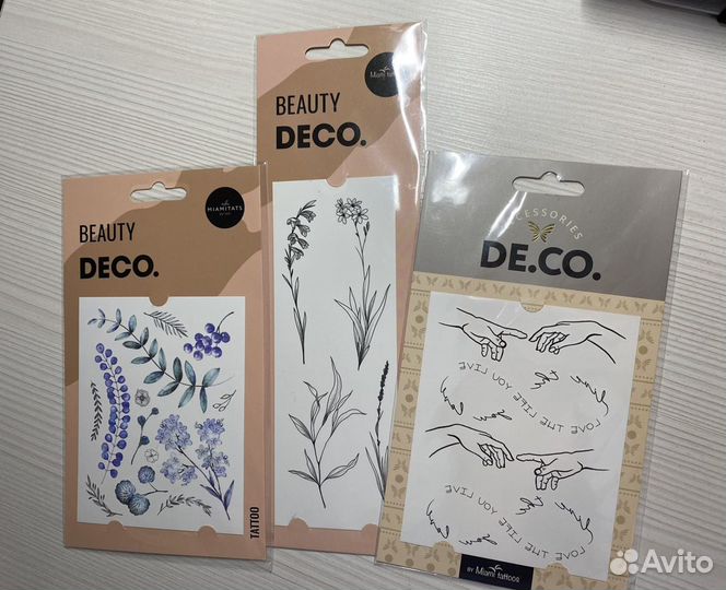 Переводная татуировка на тело