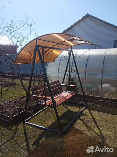 Качель с навесом (Садовые)