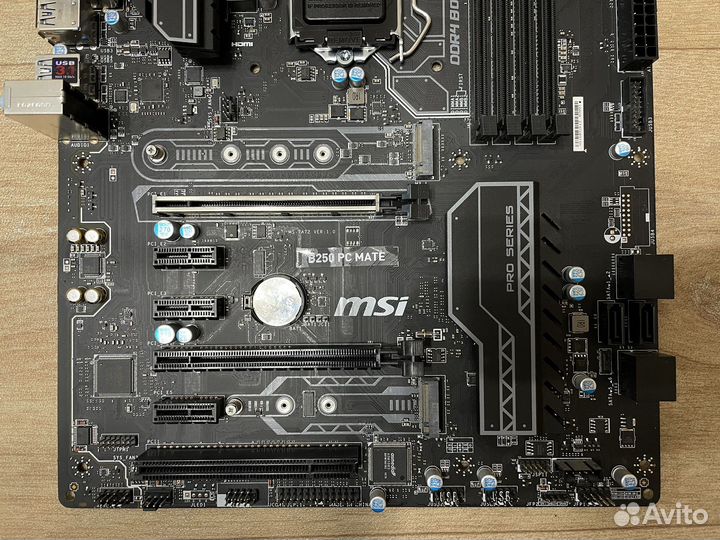 Материнская плата MSI B250 PC mate LGA 1151