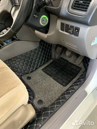 3 д коврики в багажник Nissan Prairie