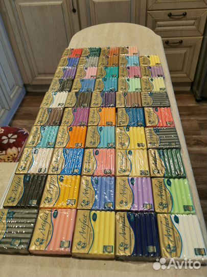 Полимерная глина. Остатки