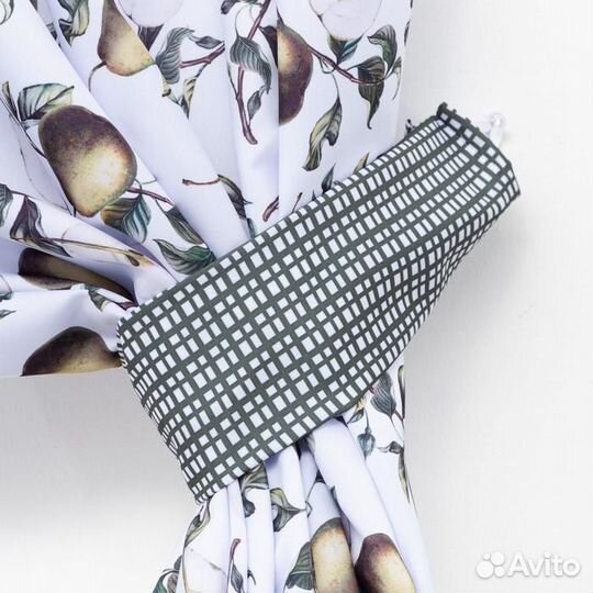 Комплект штор для кухни с подхватами Этель 'Груши'