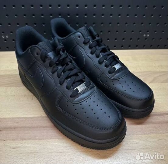 Nike Air Force 1 black оригинал