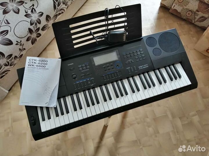 Синтезатор casio ctk 6200