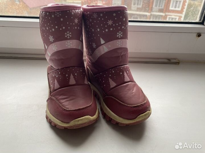 Сапоги зимние для девочки 25