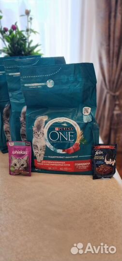 Purina one 3 кг