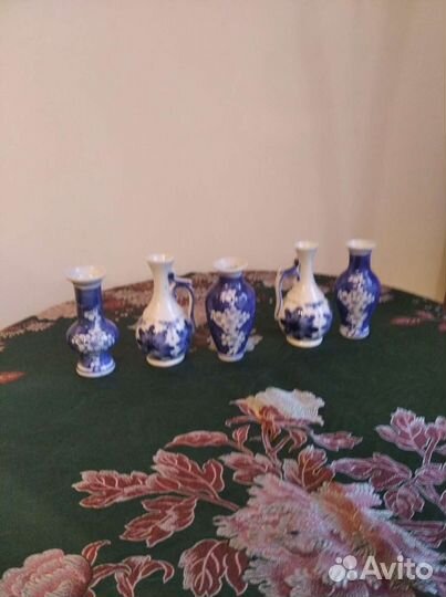 Набор китайских вазочек 80-года