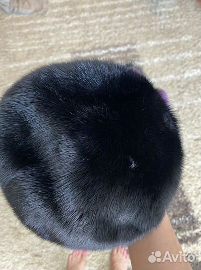 Берет норковый