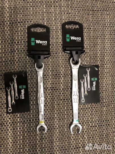 Wera Joker с кольцевой трещоткой 10, 13, 17, 19