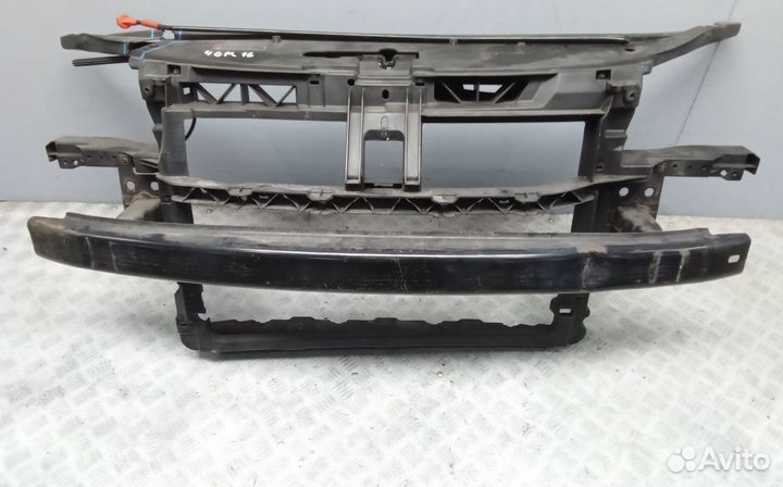 Передняя панель крепления облицовки (телевизор) volkswagen polo 4 (9N) рест: 2005-2009