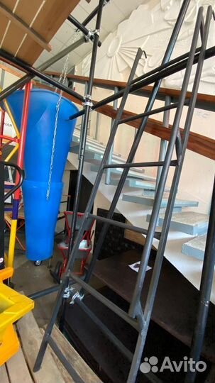 Лестница для хомутовых лесов