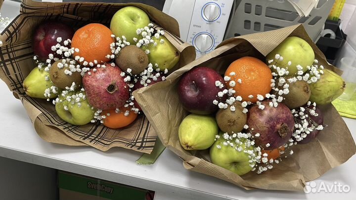 Букеты из конфет,фруктов и много другого