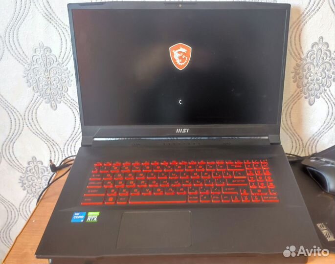 Ноутбук MSI GF76 Katana 11UC-480XRU черный купить в Братске