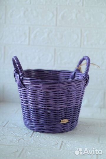 Корзина плетеная для хранения