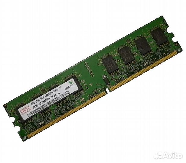 Б/у 2Gb PC2-6400(800) DDR2 Hynix hymp125u64cp8-S6