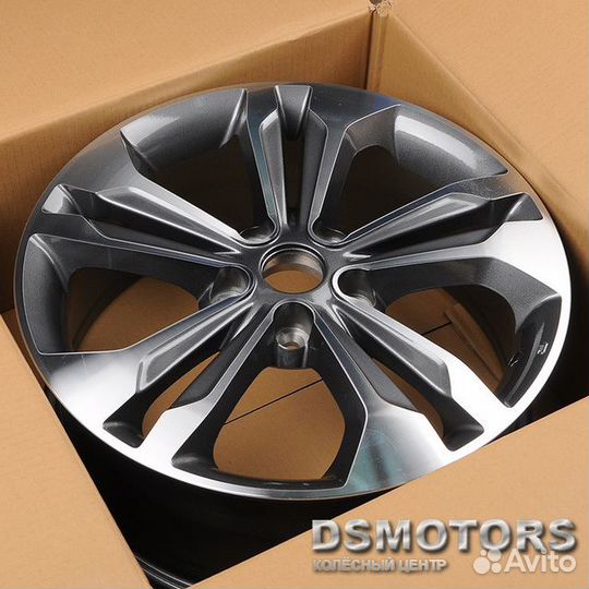 Диски H567 7/17 5x114.3 ET46 d67.1 gunmetal machin