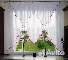 В наличии Новые разные шторы на кухню, дачу и т.п