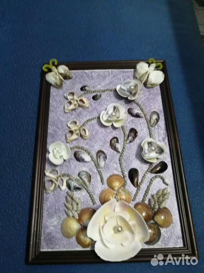 Картина из ракушек