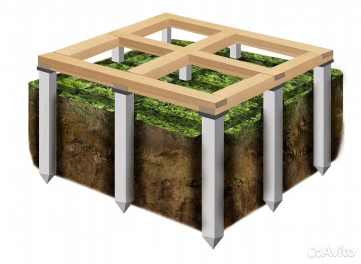 Железобетонные сваи под ключ