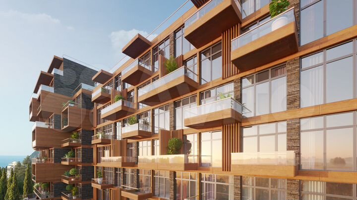 1-к. апартаменты, 57,5 м², 2/8 эт.