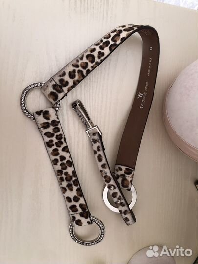 Ремень женский кожаный