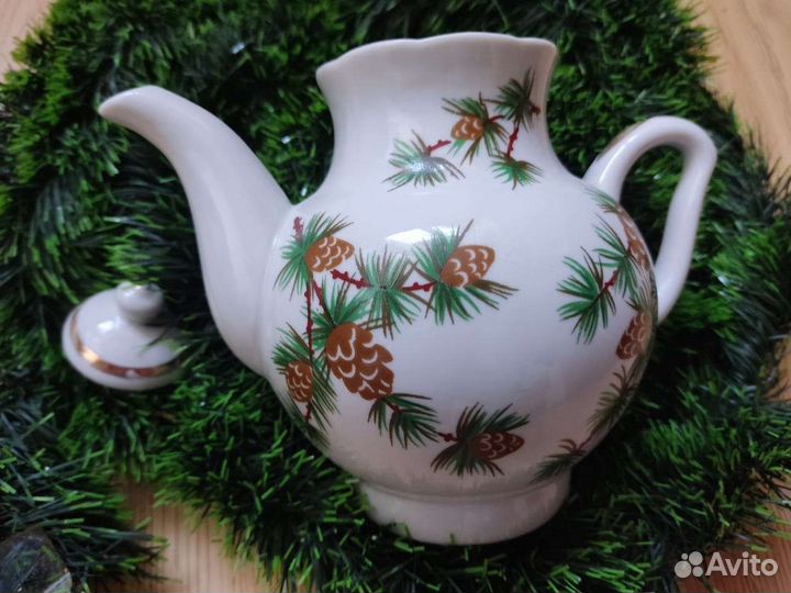 Чайник заварочный новогодний