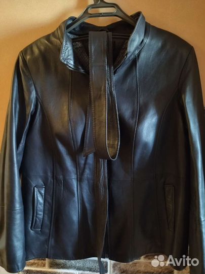 Куртка кожаная женская 52-54 натуральная