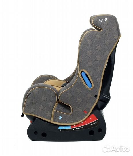 Автокресло новое группа 0/1/2 (до 25 кг) rant