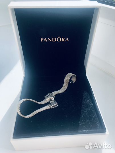 Браслет Pandora + клипса