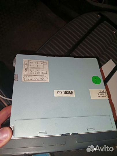 Штатная магнитола на Volkswagen polo