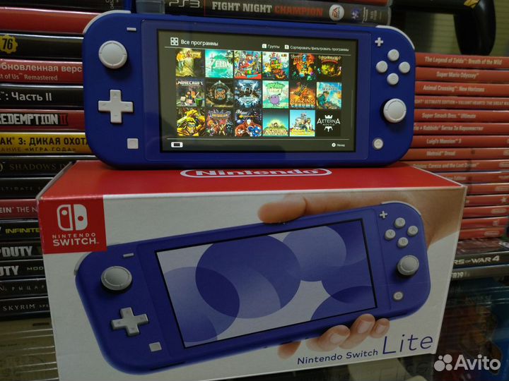 Switch Oled, Lite новые + игры, прошитый/чип