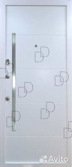 Металлическая входная дверь утепленная для улицы