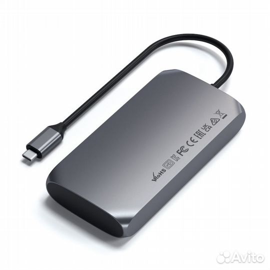 Мультимедийный адаптер USB-C Satechi для Мас М1