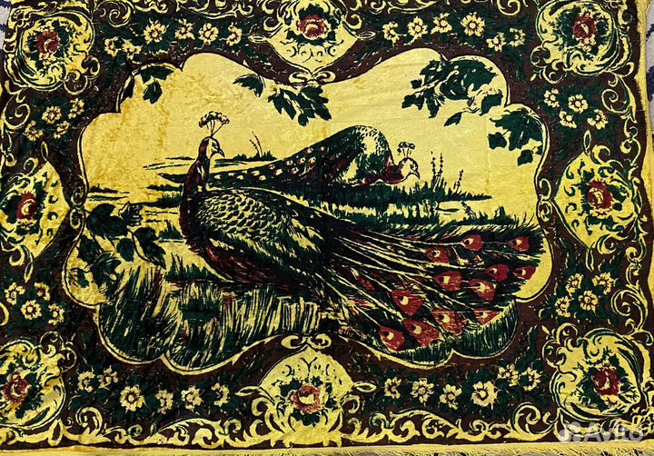 Ковёр плюшевый, покрывало, СССР