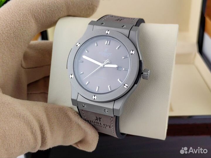 Мужские часы Hublоt classic fusion grey