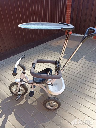 Детский велосипед с ручкой бу