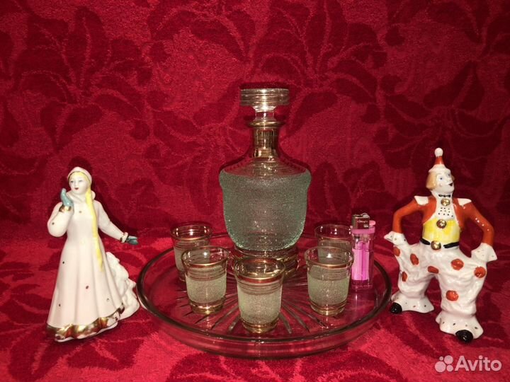 Штофы и графины СССР