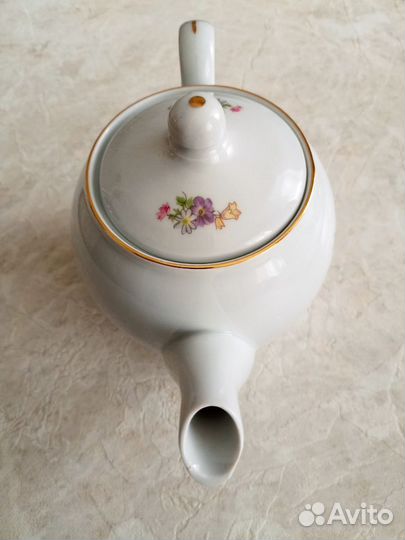 Заварочный чайник. Богемия Чехословакия