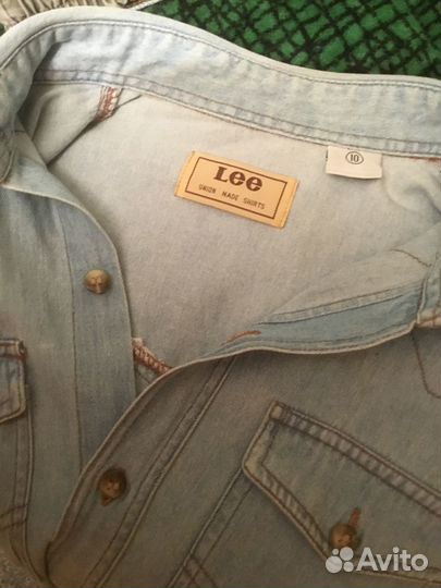 Джинсовая рубашка Lee