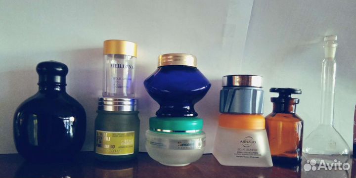 Флаконы баночки упаковка парфюмерные 1988-2010г/02