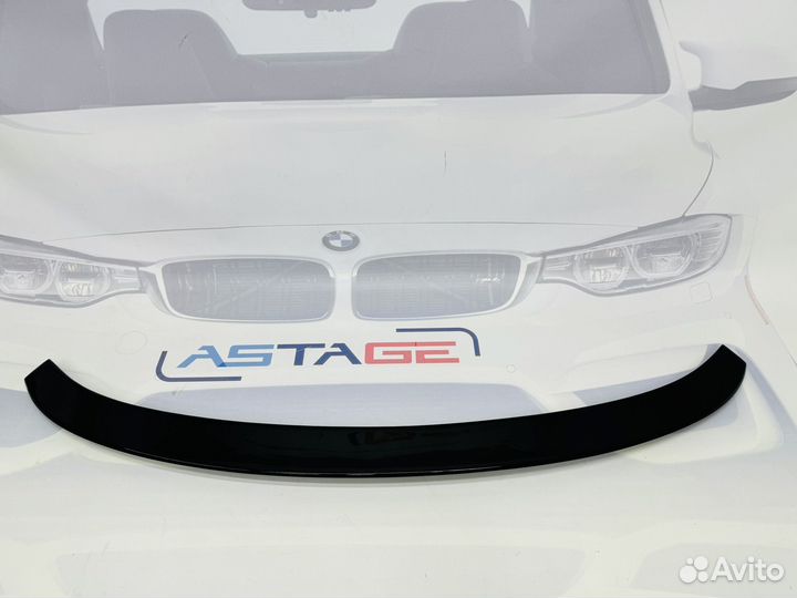 Спойлер BMW F26 Perfomance черный глянец РФ