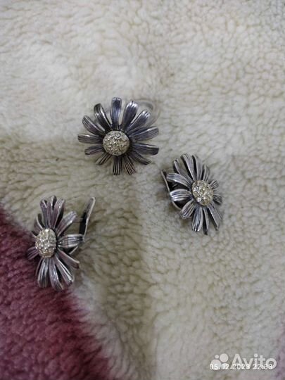 Серебро,набор 925 пробы