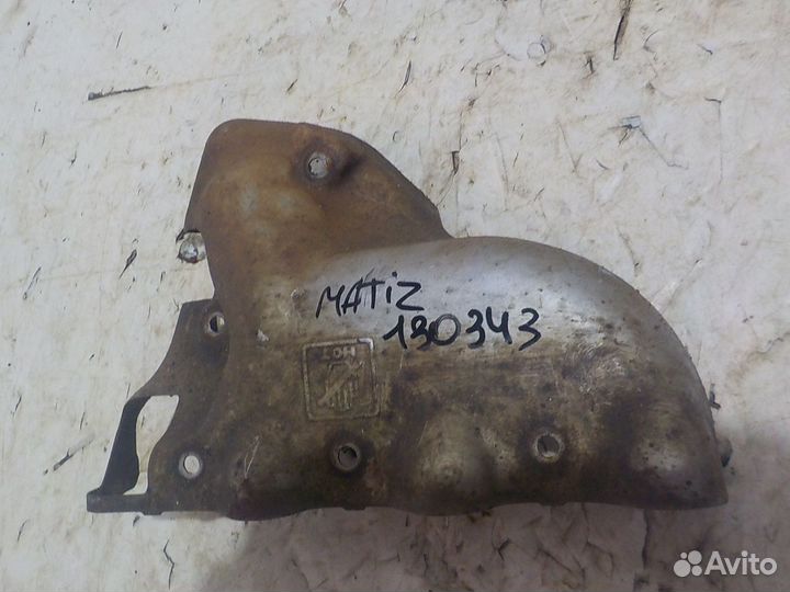 Кожух выпускного коллектора daewoo matiz