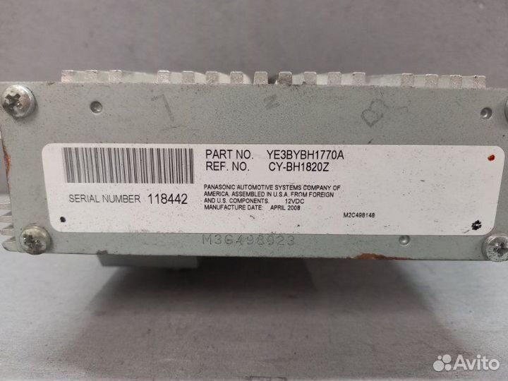 Усилитель звуковой частоты Honda Accord 8 2009